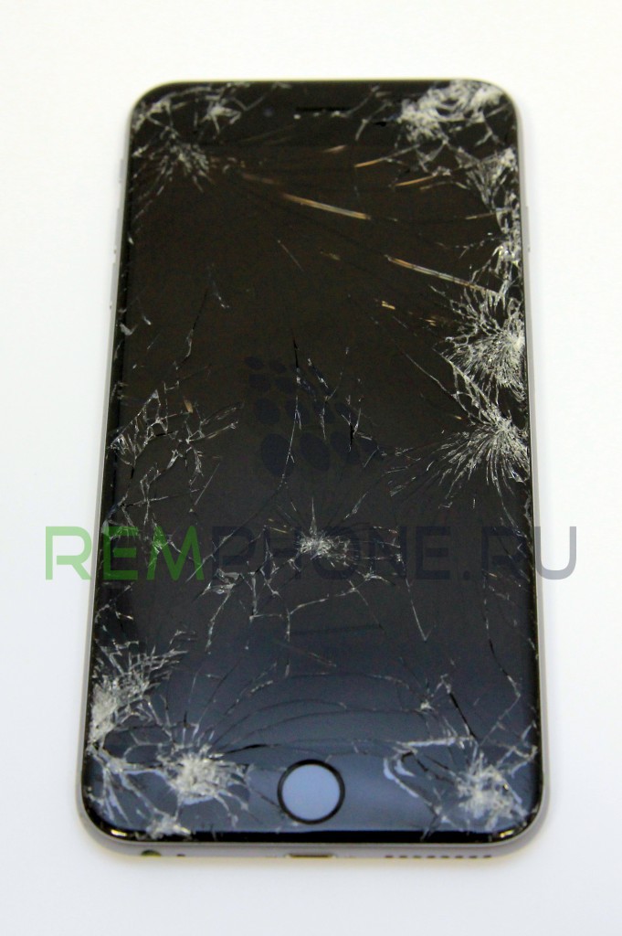 разбился дисплей iPhone 6S Plus