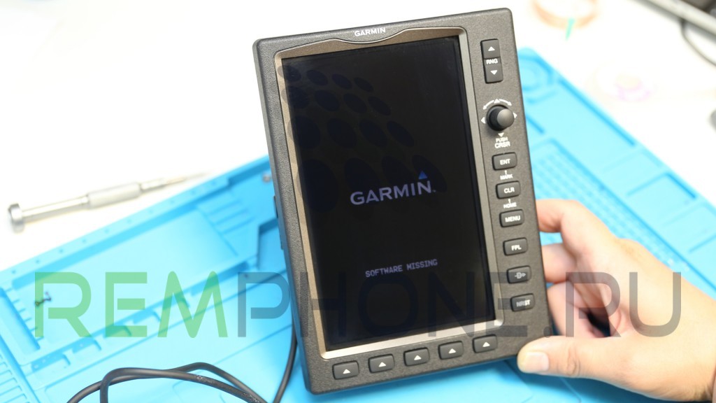 Garmin GPSMAP 695 ошибка Software Missing