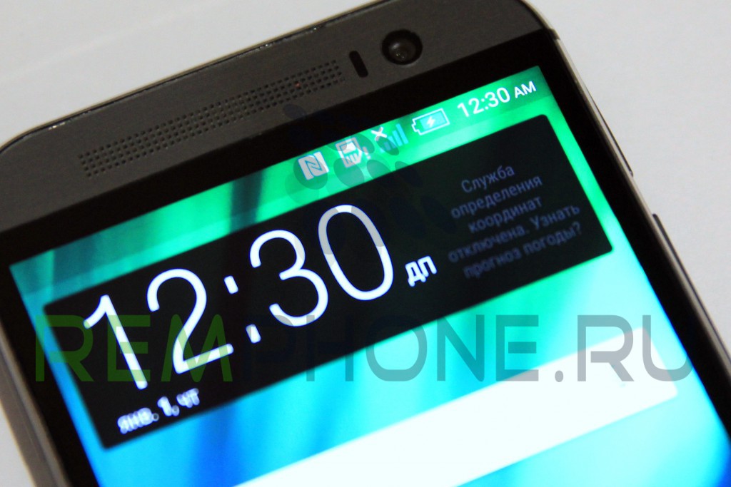 HTC One M8 телефон восстановлен и снова заряжается