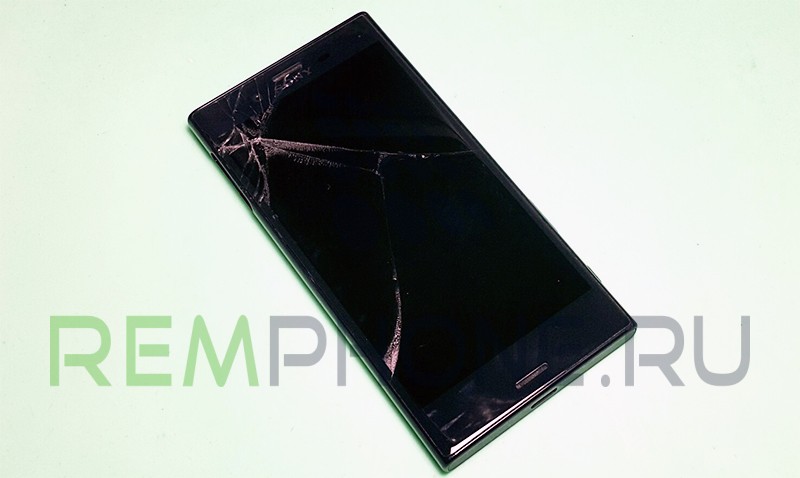 Sony Xperia X Compact разбит экран
