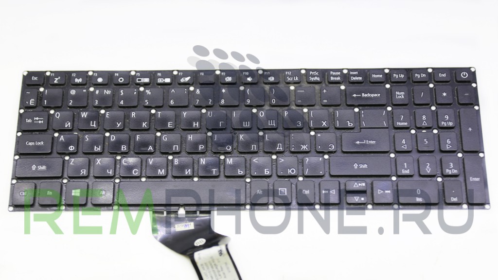 Залипшая клавиатура ноутбука Acer